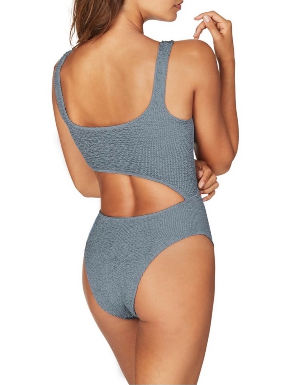 BOUND by Bond-Eye The Maya One Piece Swimsuit, Slate Grey - Size O/S - Picture 3 of 16